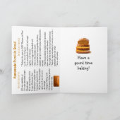 Carte Happy Pumpkin Bread Day | October 30th (Intérieur)