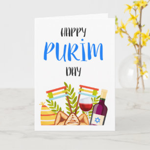 Carte Happy Purim - Chag Purim Card