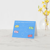 Carte Happy Rosh Hashanah Across the Miles (Fleur jaune)