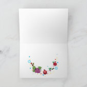 Carte Happy SHAVUOT décoratif de sept espèces (Intérieur)