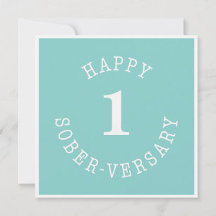 Carte Happy Sober-versary