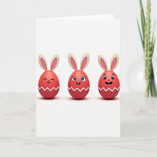 Carte Happy Spring Animal Friends Card (Devant)