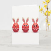 Carte Happy Spring Animal Friends Card (Fleur jaune)