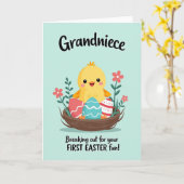 Carte Happy Spring Fledgling Nest Card (Fleur jaune)