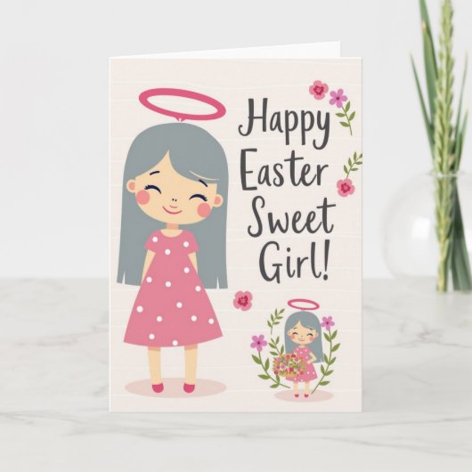 Carte Happy Spring Young Person Card (Devant)