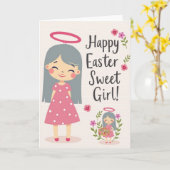 Carte Happy Spring Young Person Card (Fleur jaune)