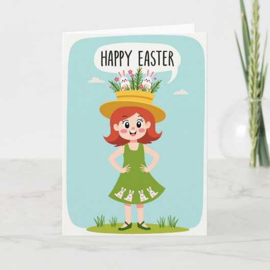 Carte Happy Springtime Wishes Card (Devant)