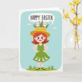 Carte Happy Springtime Wishes Card (Fleur jaune)