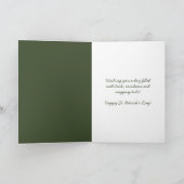 Carte Happy St. Patrick’s Day Irish Setter Dog Card (Intérieur)