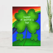 Carte Happy St. Patrick's Day (Devant)