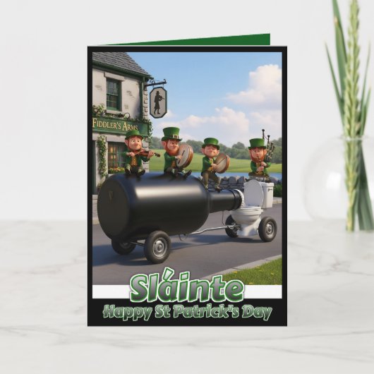 Carte Happy St Patrick's Day (Devant)