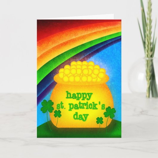 Carte Happy St. Patrick's Day Card (Devant)
