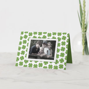 Carte Happy St. Patrick's Day Photo Greeting Card