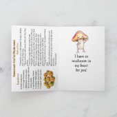 Carte Happy Stuffed Mushroom Day | February 4th (Intérieur)