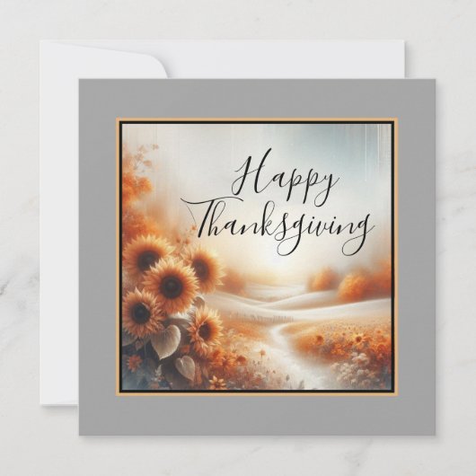Carte Happy Thanksgiving (Devant)