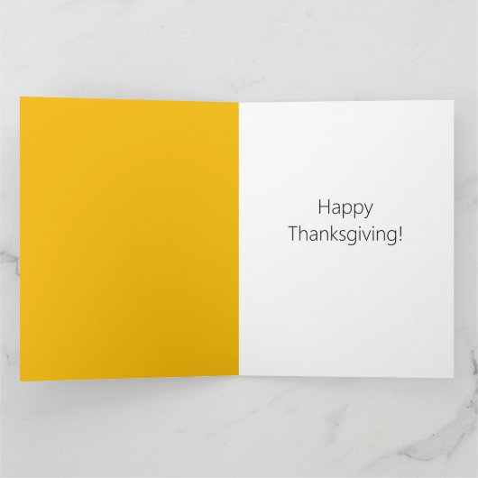 Carte Happy Thanksgiving (Intérieur)