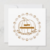 Carte happy thanksgiving (Devant)