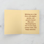 Carte Happy Thanksgiving Card for Kids (Intérieur)