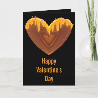Carte Happy Valentine’s Day Card Cute Sweet Heart Honey