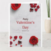 Carte Happy Valentine's Day (Devant)