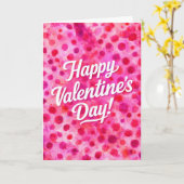 Carte Happy Valentine's Day (Fleur jaune)