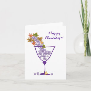 Carte Happy Winesday!! - Card