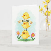 Carte Happy Yellow Birds Celebration Card (Fleur jaune)