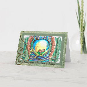 Carte Happy's Mother's Day for Expectant African America