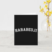 Carte Harabeoji _2 (Fleur jaune)