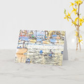 Carte Harbour Dawn (Fleur jaune)