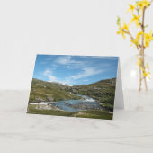 Carte Hardangervidda Norvège (Fleur jaune)