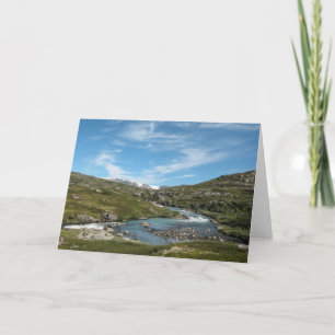 Carte Hardangervidda Norvège