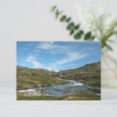 Carte Hardangervidda Norvège (Debout devant)