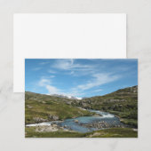 Carte Hardangervidda Norvège (Devant / Derrière)