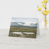 Carte Hardangervidda Norvège (Fleur jaune)