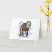 Carte Haricots de rat et de pain | Amicale drôle (Fleur jaune)