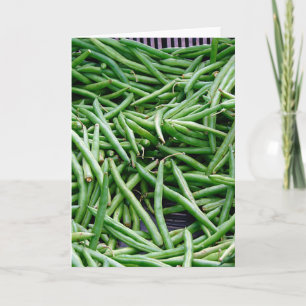 Carte Haricots verts