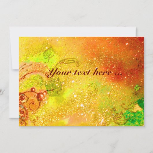 Carte HARLEQUIN VIOLINIST Masquerade Mardi Gras (Dos)