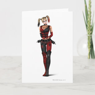 Cartes De Vœux Harley Quinn Zazzle Be