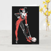 Carte Harley Quinn 2 (Fleur jaune)