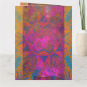 Carte Harmonie romantique dans des tons doux (Dos)