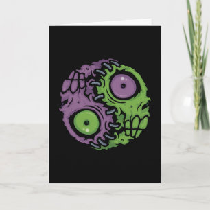 Carte Harmonie undead : Symbole Zombie Yin Yang