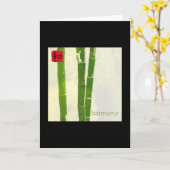 Carte Harmony (Fleur jaune)