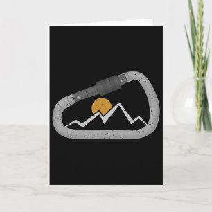 Carte Harnais Mousqueton Grimpe Montagne Rocheuse 