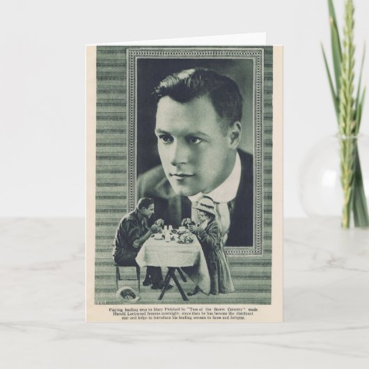 Carte Harold Lockwood Mary Pickford 1917 (Devant)