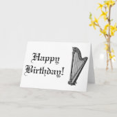 Carte Harpe (Fleur jaune)