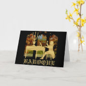 Carte Harpsichord baroque (Fleur jaune)