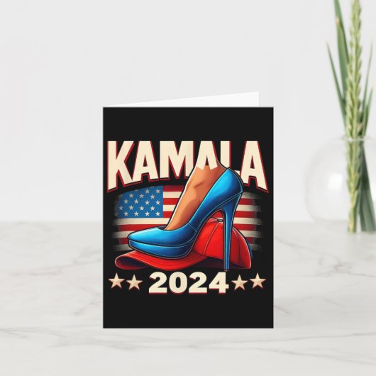 Carte Harris 2024 Chaussures Graphique du jour d'électio (Devant)