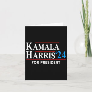 Carte Harris 2024 Pour l'élection présidentielle votant
