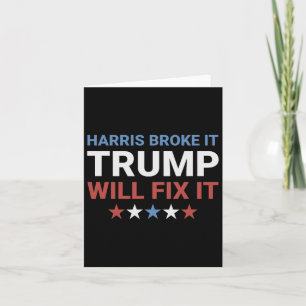 Carte Harris Broke Trump Va Le Corriger Kamala L'A Broyé